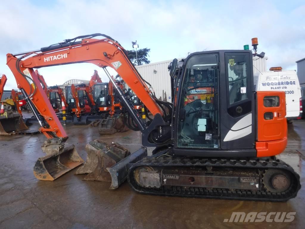Hitachi ZX 85 US B-6 Escavadoras Midi 7t - 12t