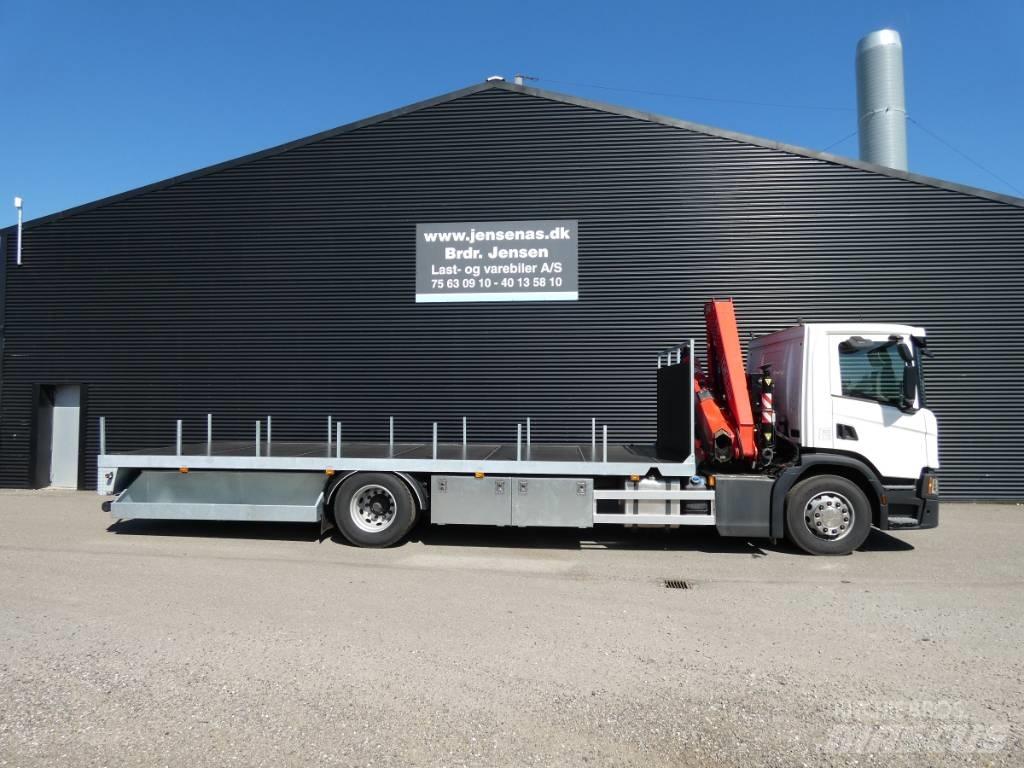 Scania p 220 Camiões grua