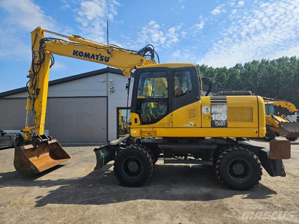 Komatsu PW 160-7 Escavadoras de rodas