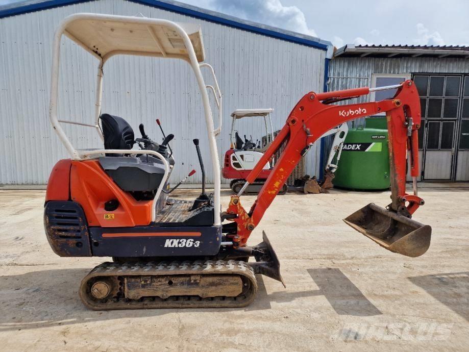 Kubota KX 36-3 Mini Escavadoras <7t