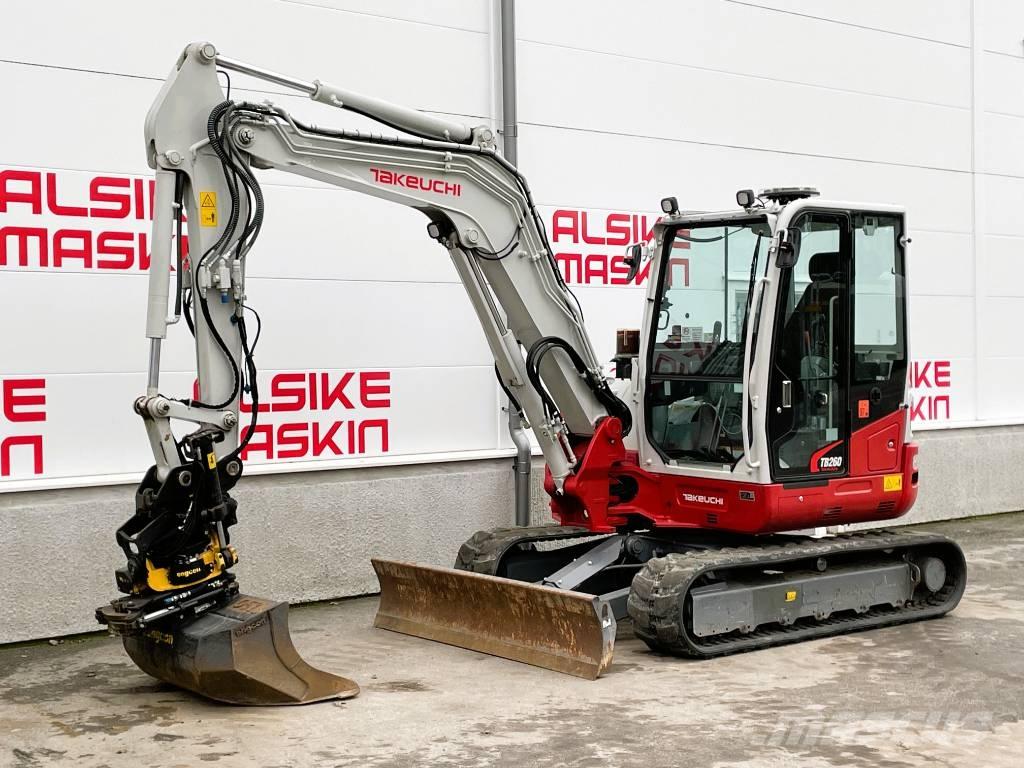 Takeuchi TB 260 Mini Escavadoras <7t