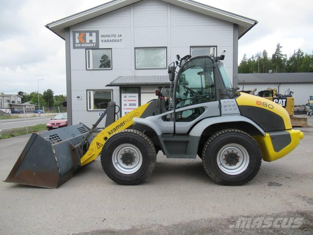Kramer 880 2 x KAUHA Pás carregadoras de rodas