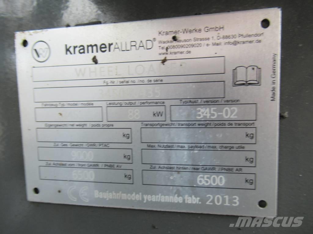 Kramer 880 2 x KAUHA Pás carregadoras de rodas