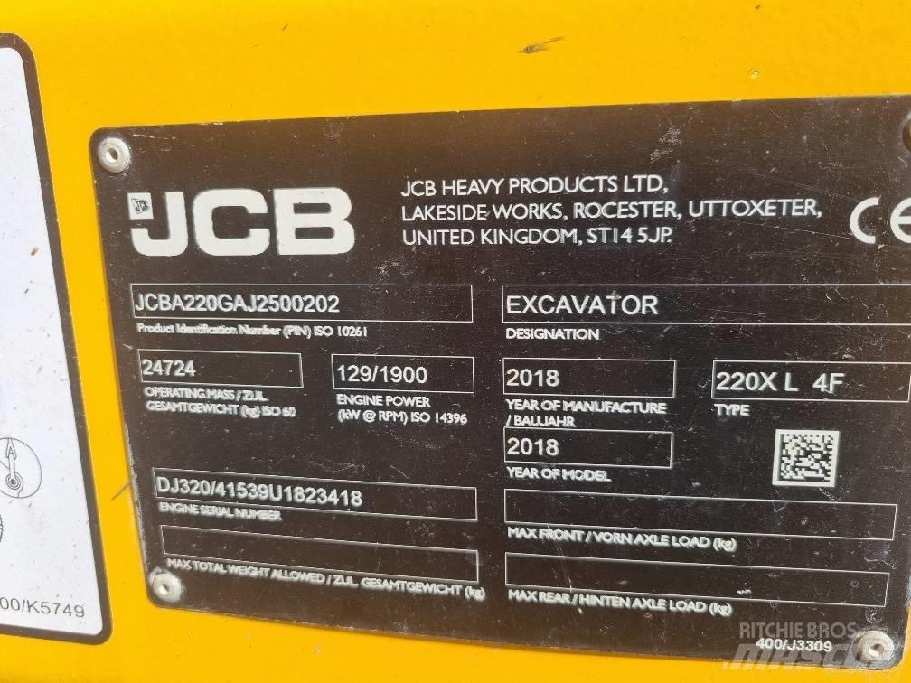 JCB 220 XL 4F Escavadoras de rastos
