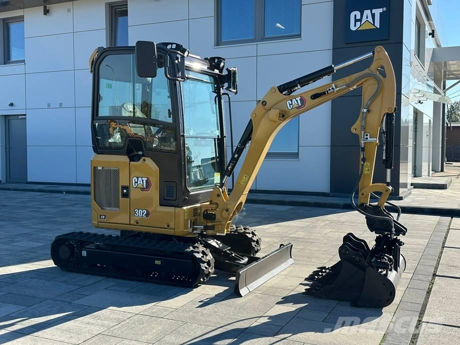 CAT 302 CR Mini Escavadoras <7t