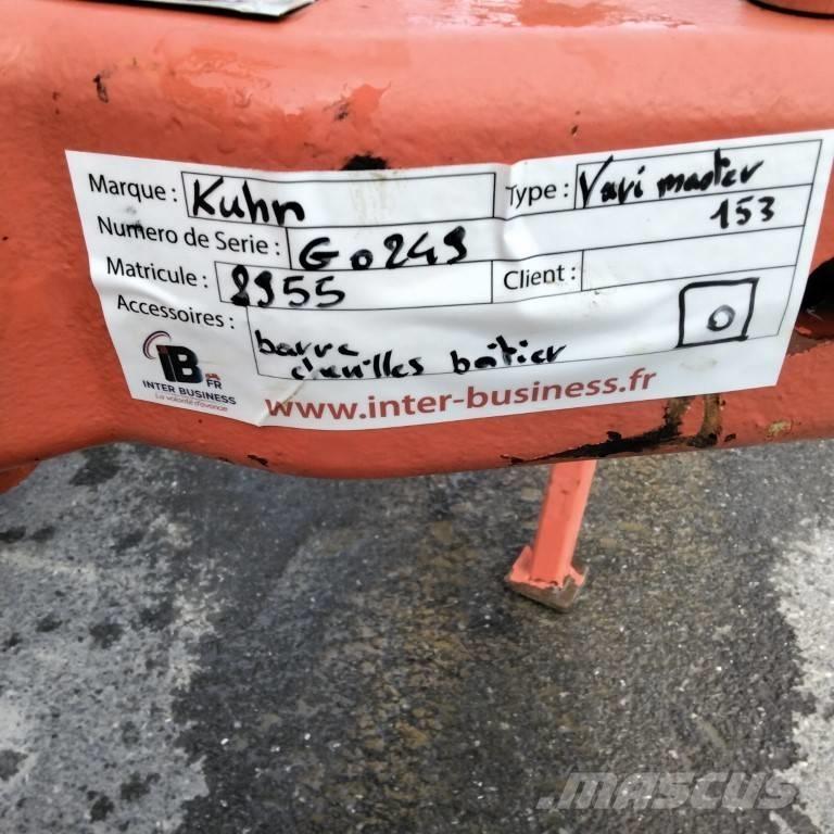 Kuhn Vari-Master 153 Charruas reversíveis