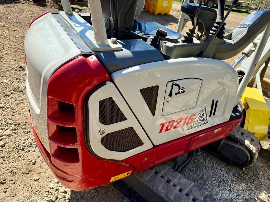 Takeuchi TB 216 Mini Escavadoras <7t