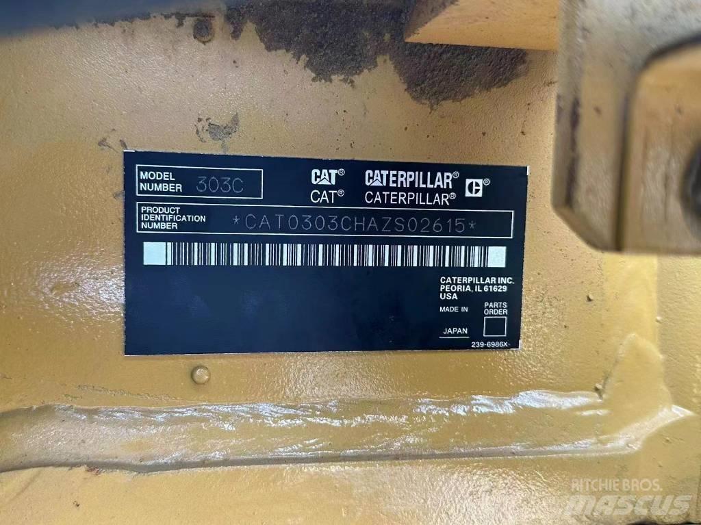 CAT 303 Escavadoras de rastos