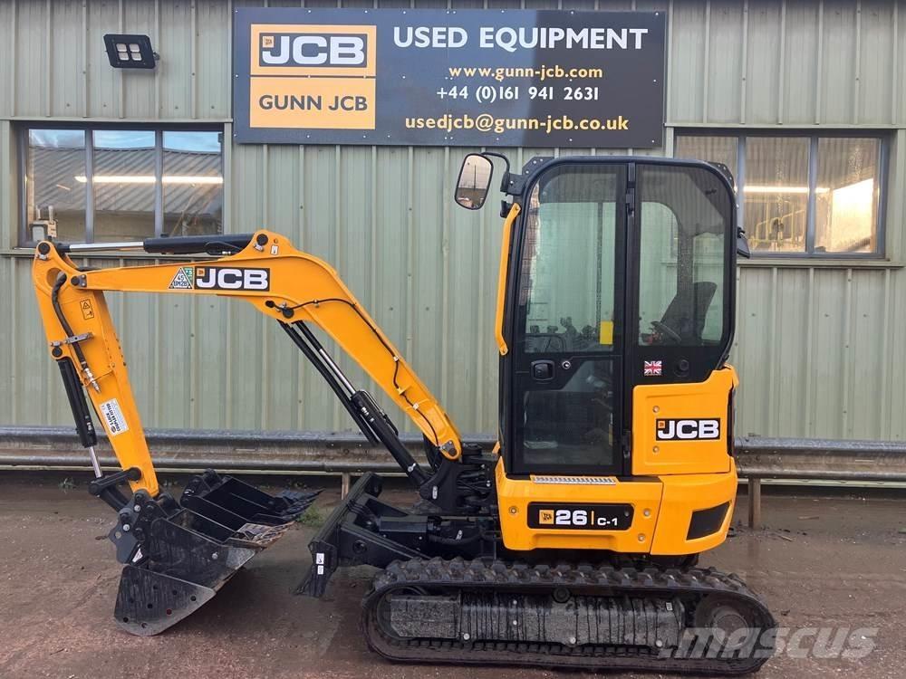 JCB 26C-1 Mini Escavadoras <7t