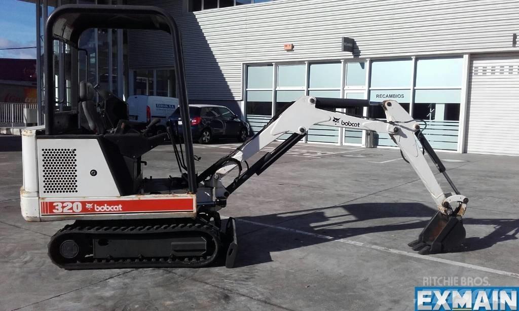 Bobcat X 320 Mini Escavadoras <7t