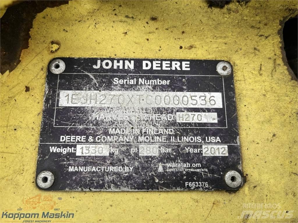 John Deere H270 Cabeças de ceifeiras