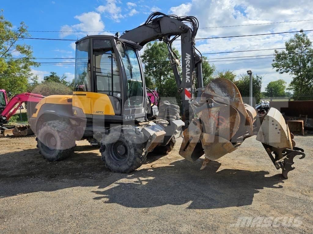 Mecalac 12 MTX Escavadoras de rodas