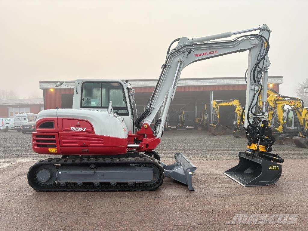 Takeuchi TB290 Escavadoras Midi 7t - 12t