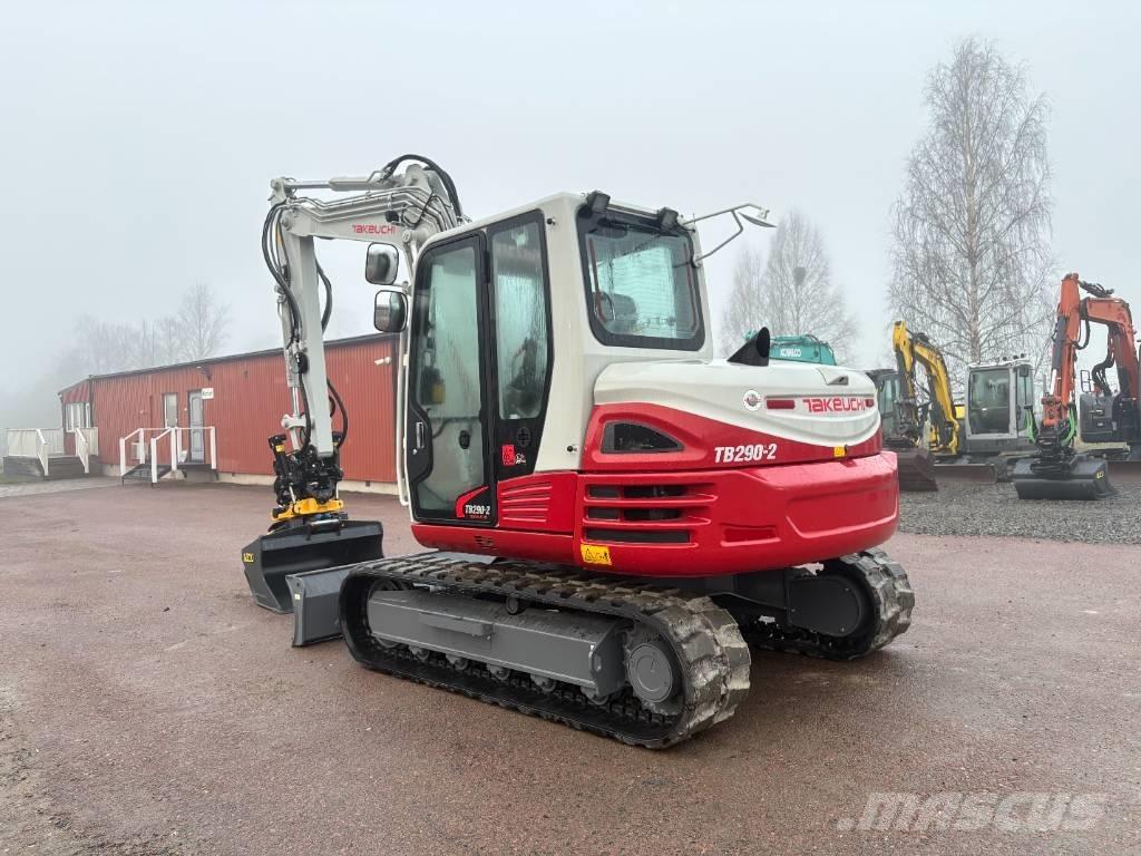 Takeuchi TB290 Escavadoras Midi 7t - 12t