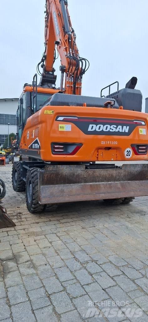 Doosan DX 190 W-7 Escavadoras de rodas