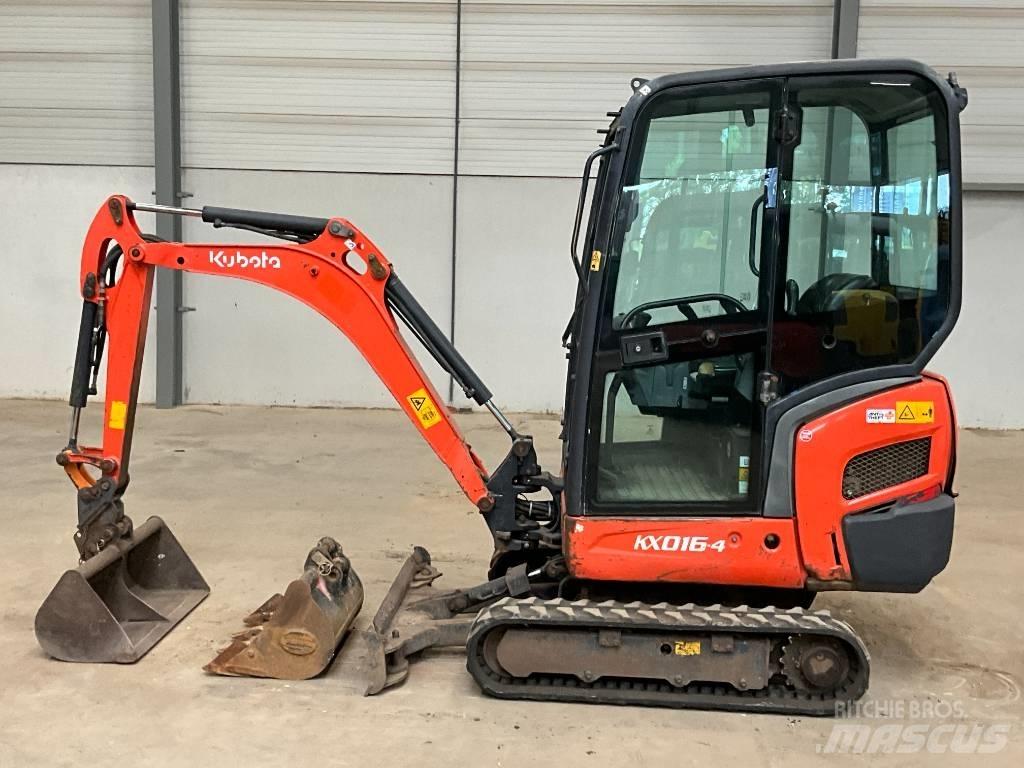 Kubota KX 016-4 Mini Escavadoras <7t