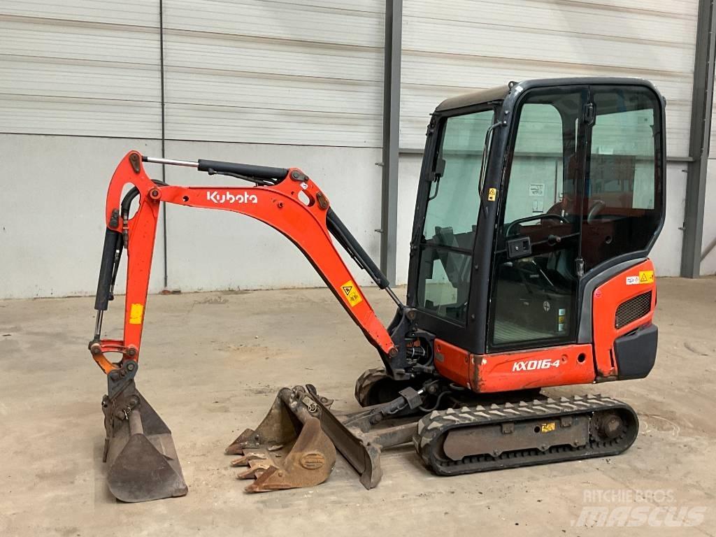 Kubota KX 016-4 Mini Escavadoras <7t