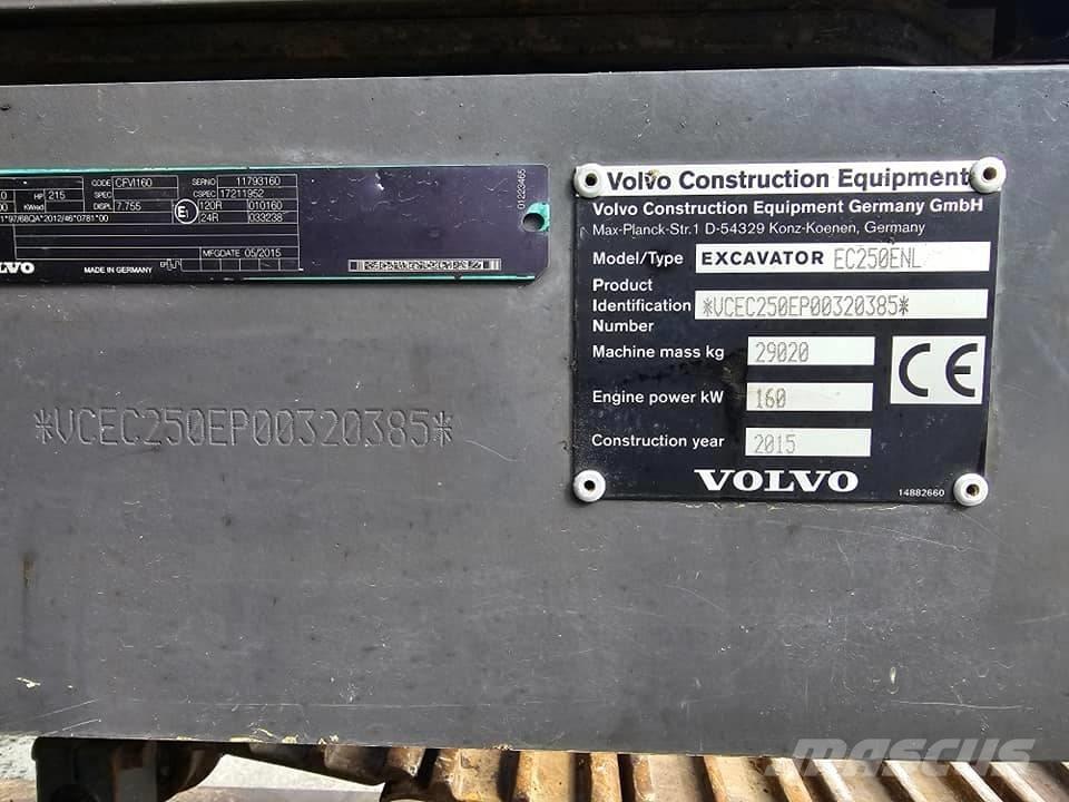 Volvo EC250 ENL Escavadoras de rastos