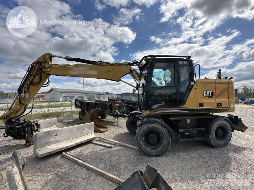 CAT M 314 Escavadoras de rodas