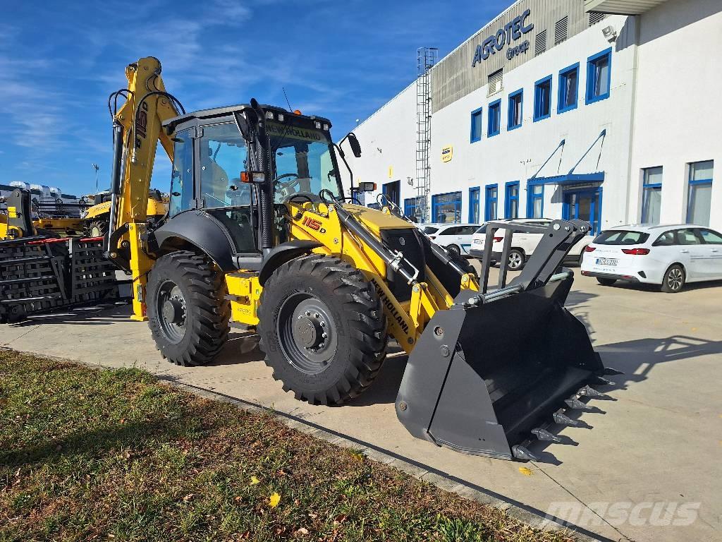 New Holland B115D TC Abre-valas