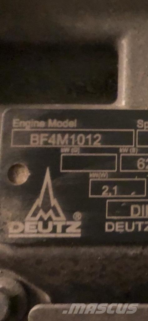 Deutz BF4M1012 Pás carregadoras de rodas