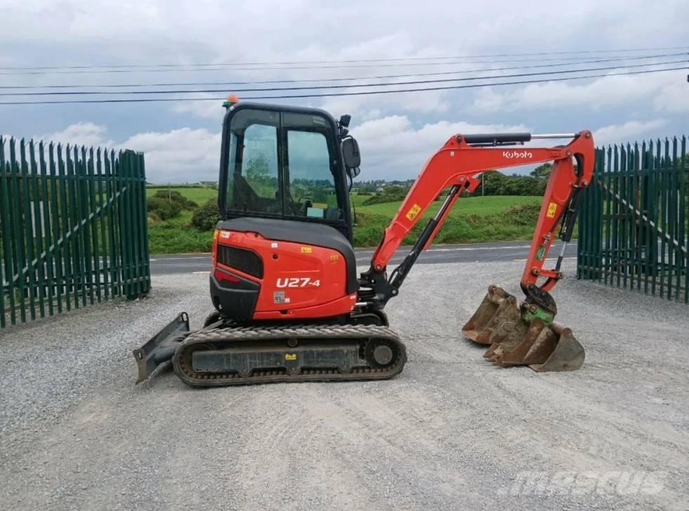Kubota U 27-4 Mini Escavadoras <7t