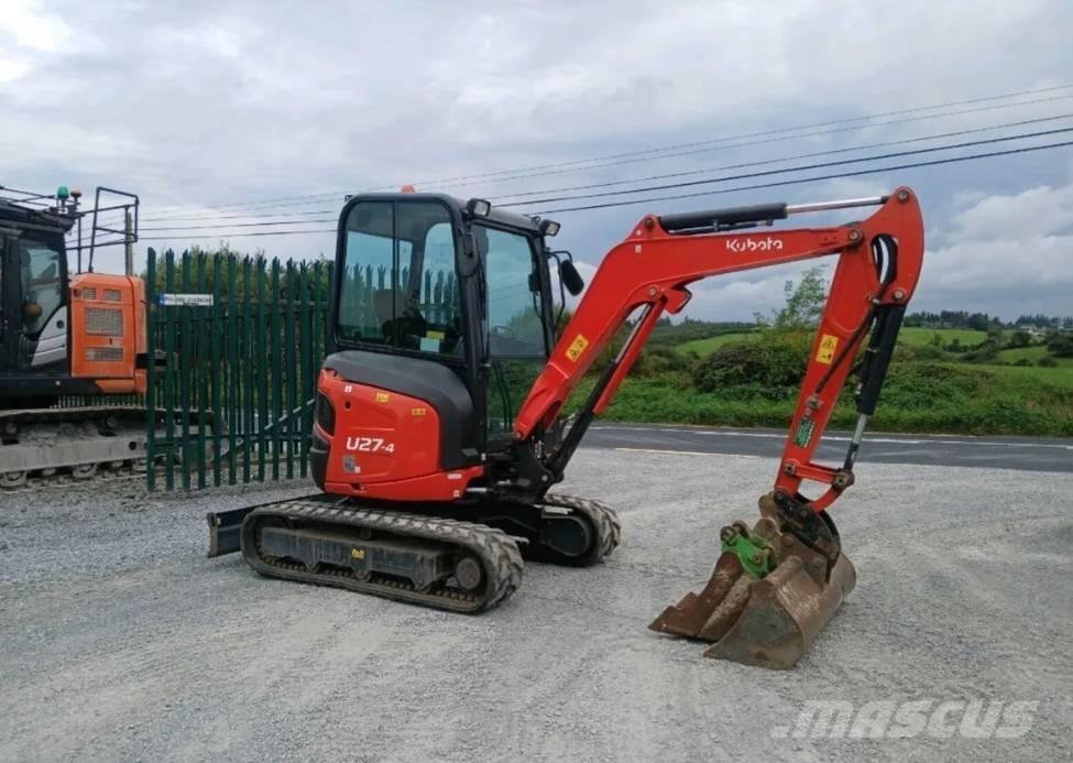 Kubota U 27-4 Mini Escavadoras <7t