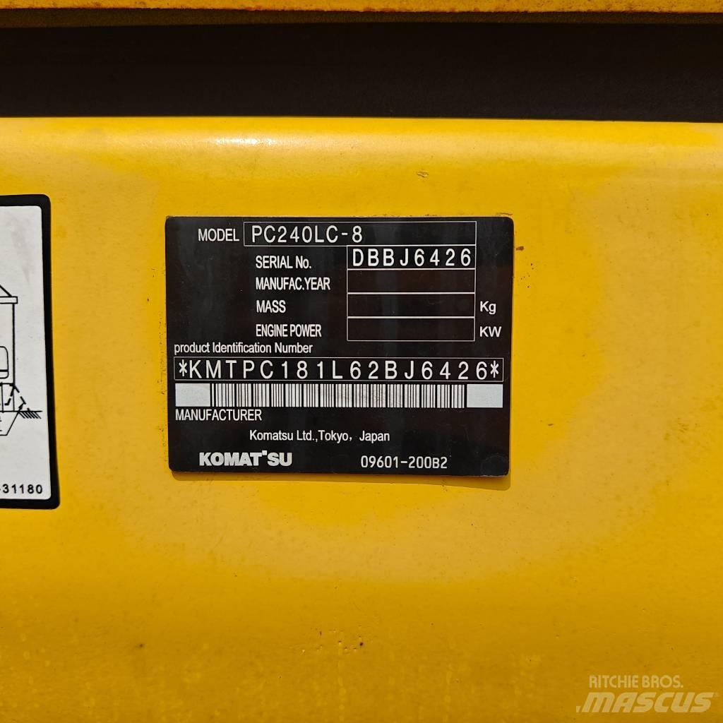 Komatsu 240-8 Escavadoras de rastos