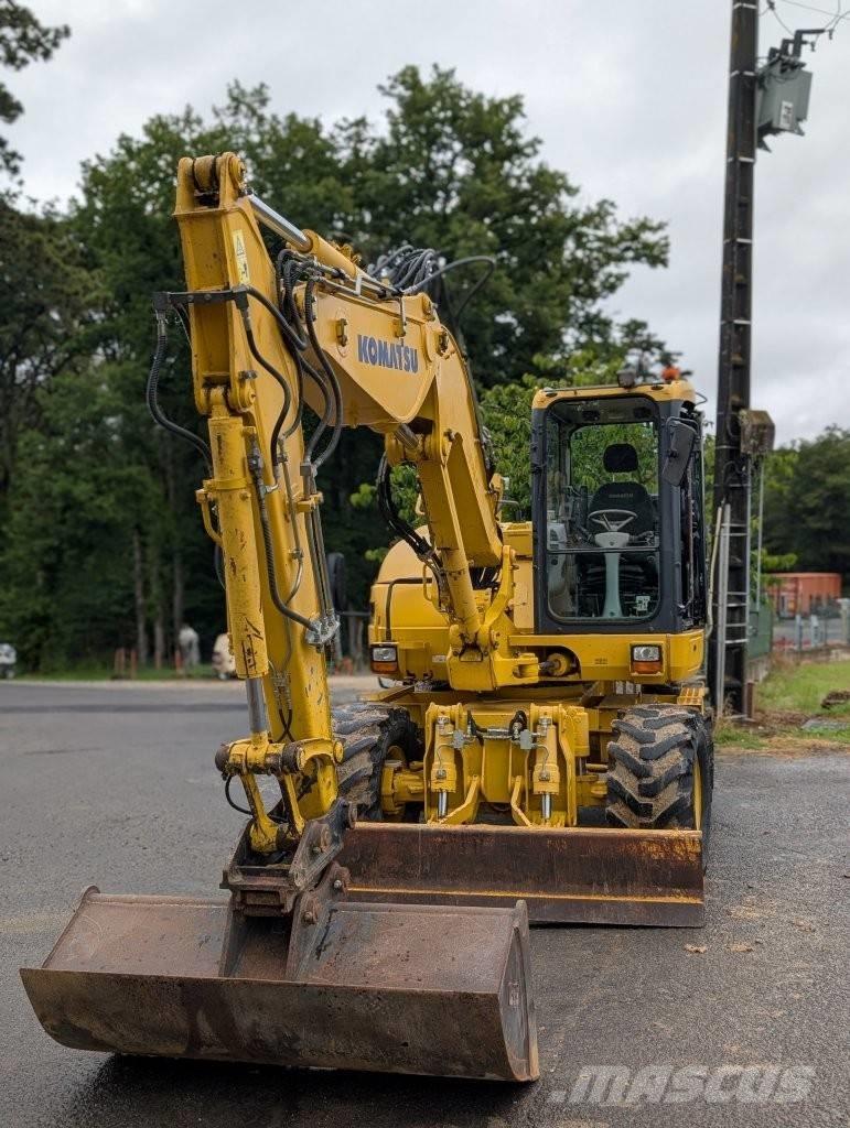 Komatsu PW 98 MR-8 Escavadoras de rodas
