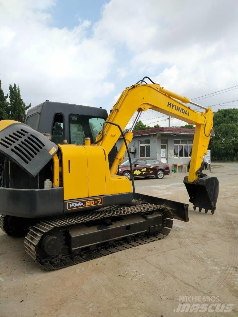 Hyundai 80-7 Escavadoras de rastos