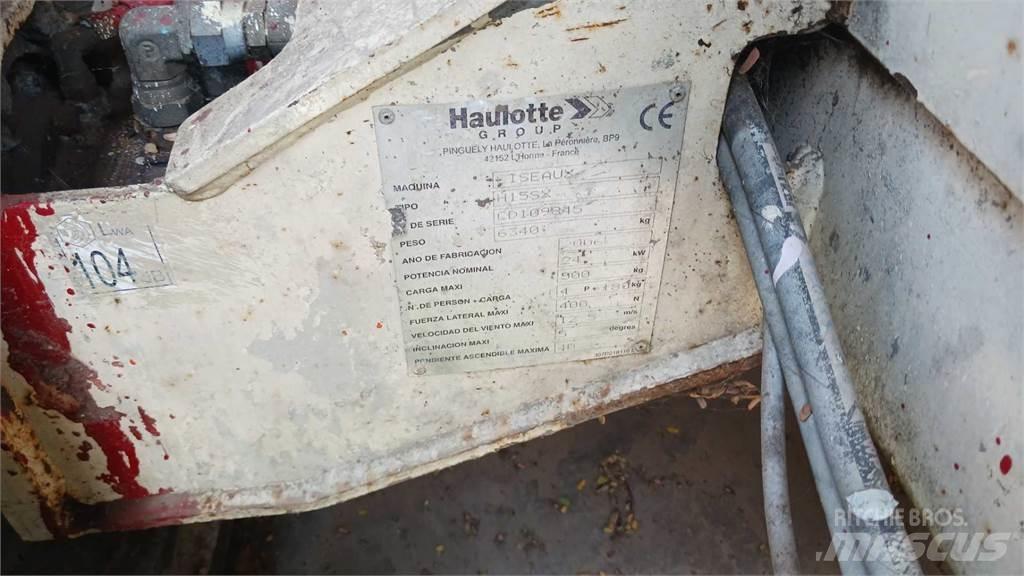 Haulotte H15SX Elevadores de tesoura