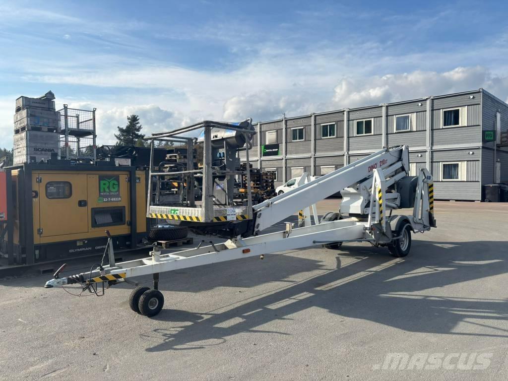 Dino 210 XT Plataformas aéreas montadas em atrelados