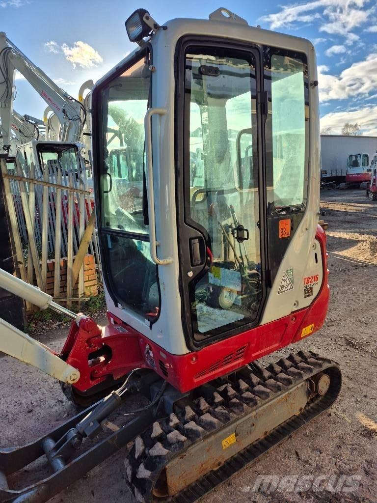 Takeuchi TB 216 Mini Escavadoras <7t