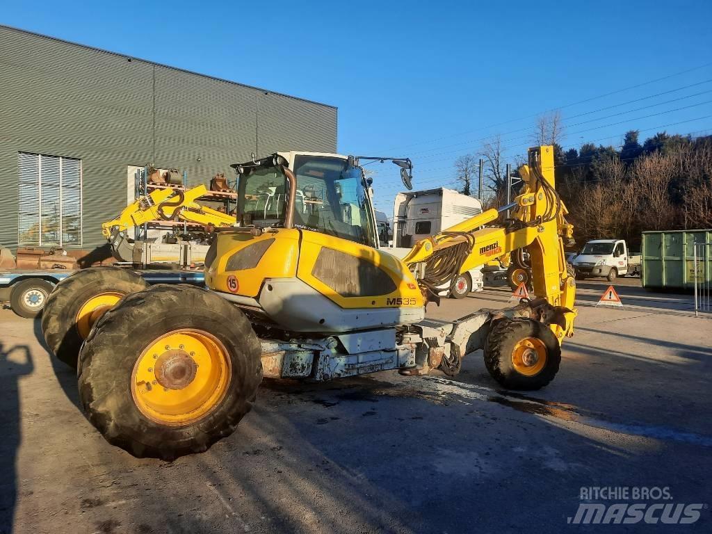 Menzi Muck M535 Escavadoras de rodas