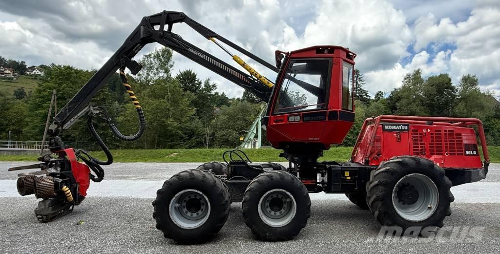 Komatsu 911.5 Processadores florestais