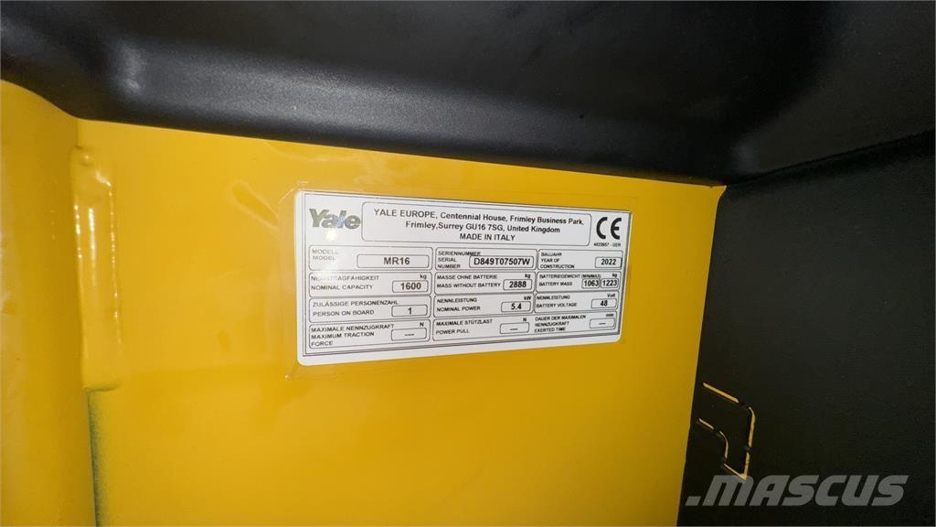 Yale MR16 Empilhadores Elevadores