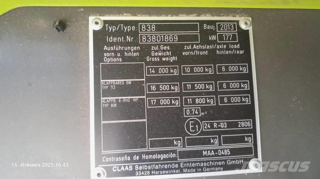 CLAAS Tucano 430 APS Ceifeiras debulhadoras