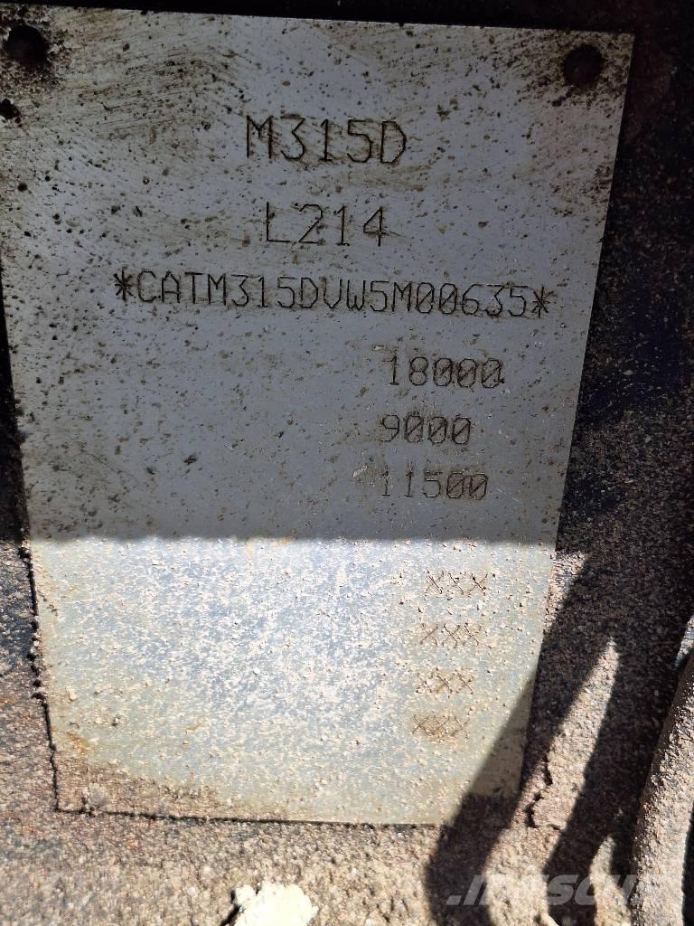 CAT M 315 D Escavadoras de rodas