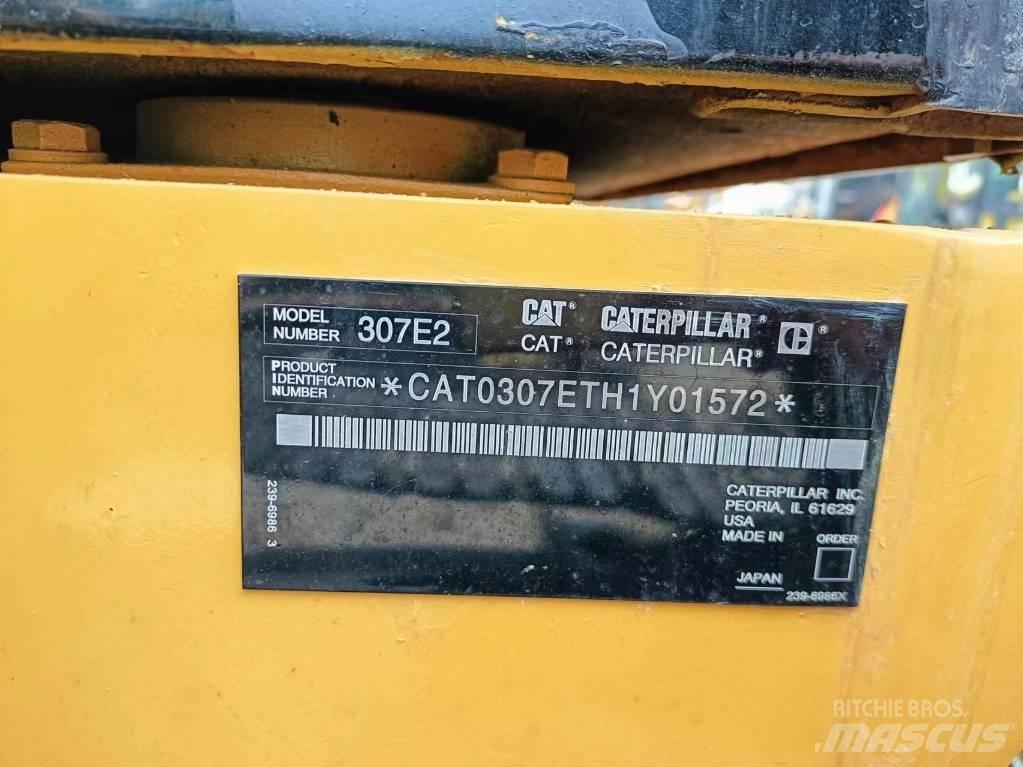 CAT 307 Escavadoras de rastos