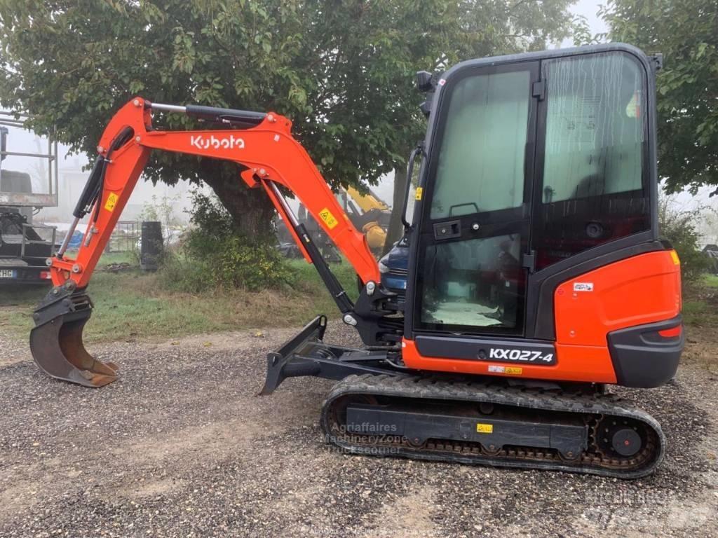 Kubota KX 027 Mini Escavadoras <7t
