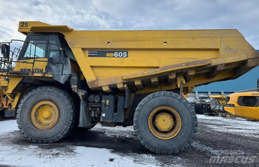 Komatsu 605-7 Camiőes dumper basculantes rígidos