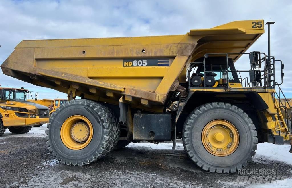 Komatsu 605-7 Camiőes dumper basculantes rígidos