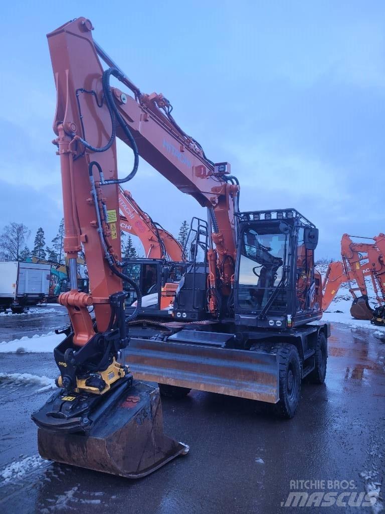 Hitachi ZX155W-7 2P Escavadoras de rodas