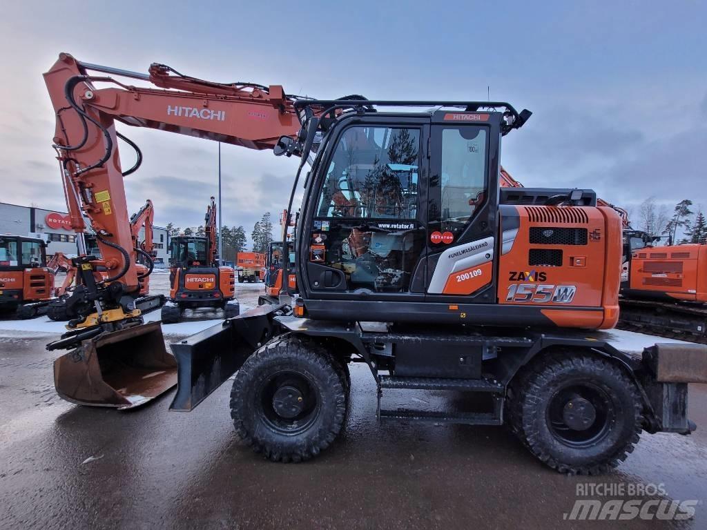 Hitachi ZX155W-7 2P Escavadoras de rodas