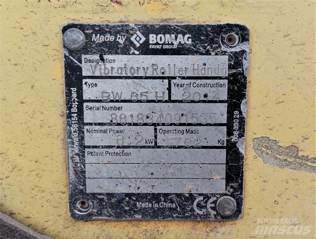 Bomag BW 65 H Cilindros Compactadores tandem