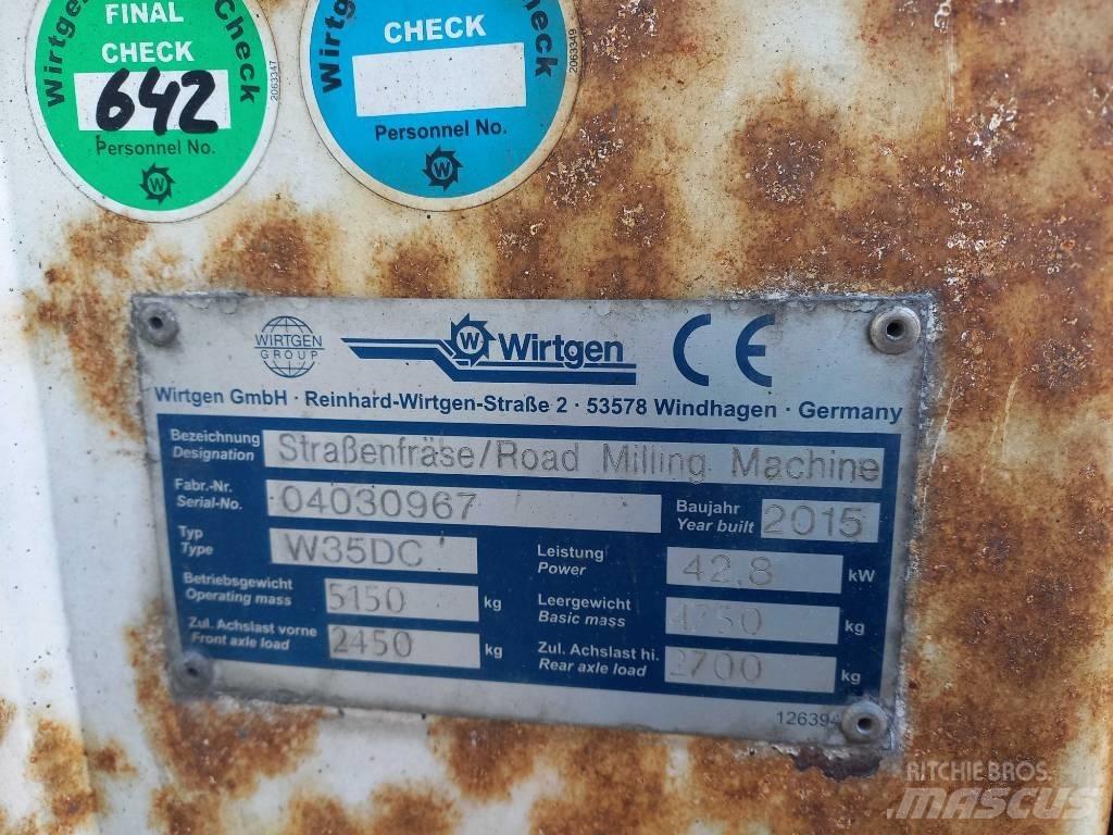 Wirtgen W 35 DC Recicladores de asfalto