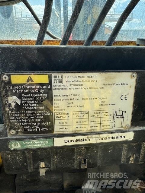 Hyster H 35 FT Empilhadores a gás