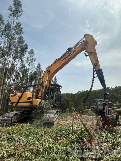 Hyundai 220LC Escavadoras florestais