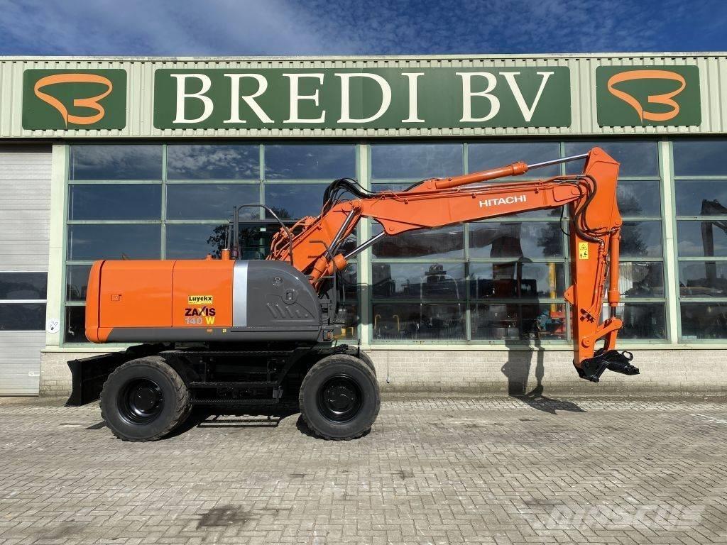 Hitachi ZX 140 W-3 Escavadoras de rodas