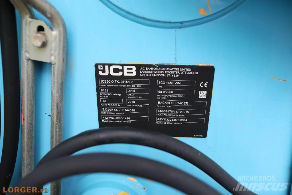JCB 3 CX 14 Retroescavadoras